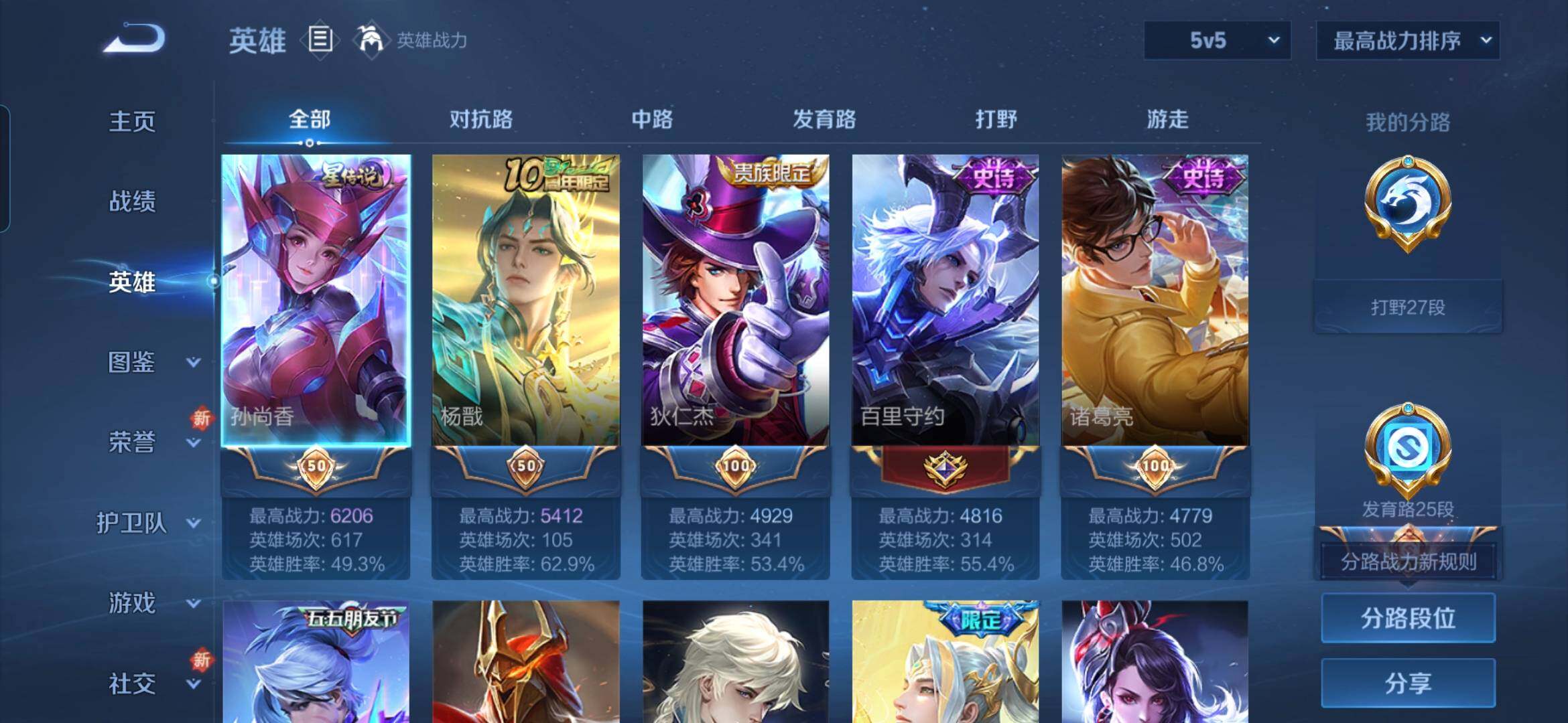 WZDN3480429王者荣耀账号详情图4