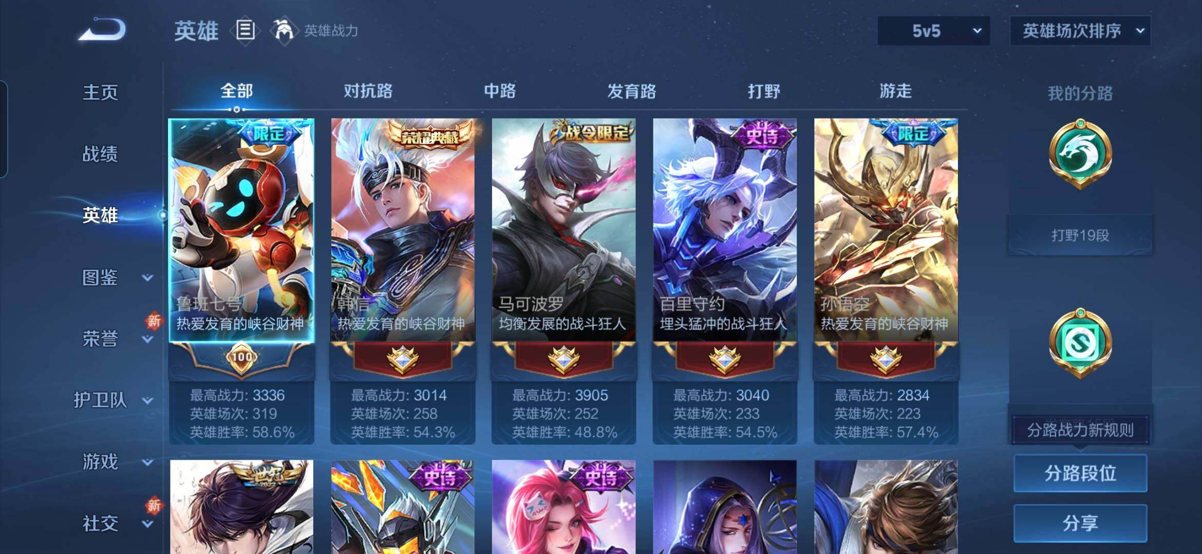 WZQM3480612王者荣耀账号详情图6 WZQM3480612王者荣耀账号详情图6