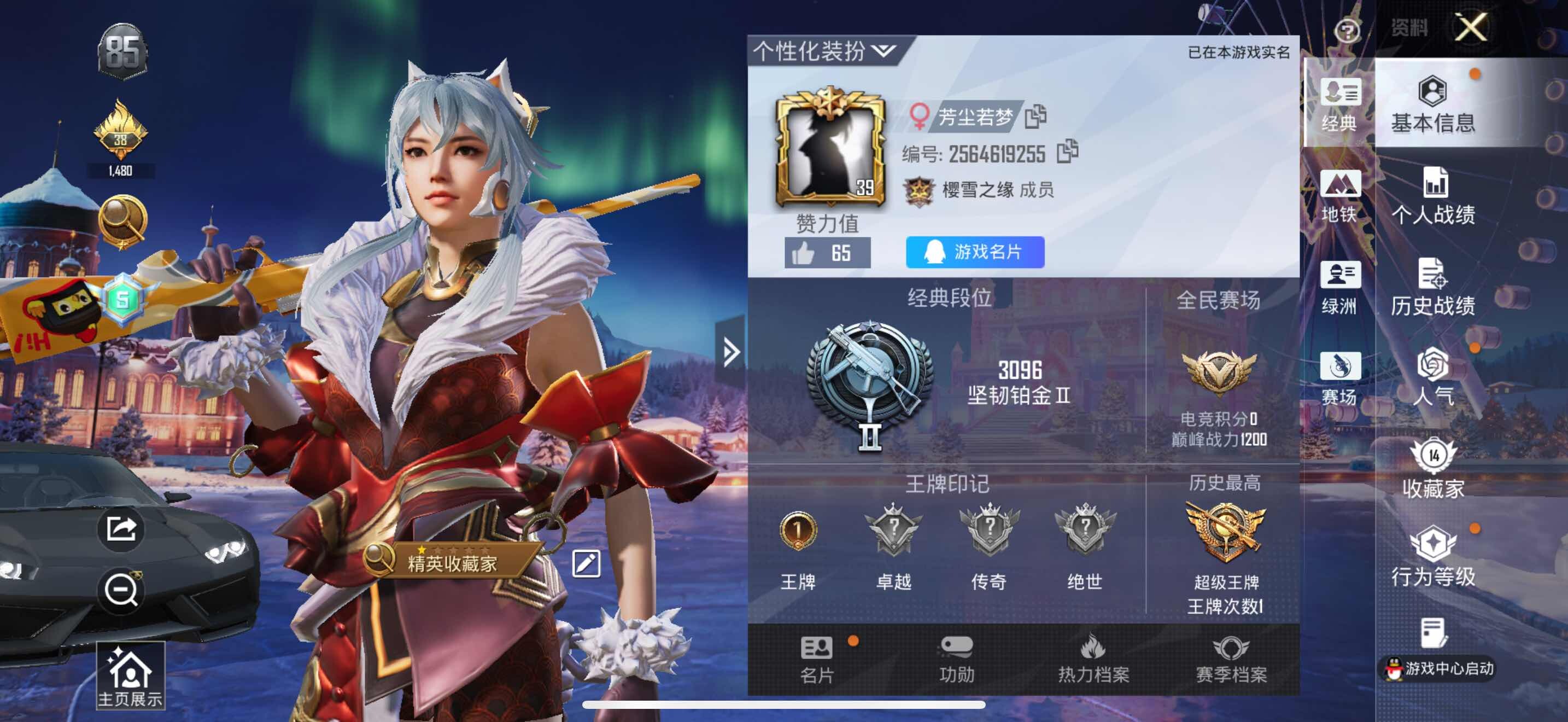 HPCMW3454553和平精英账号详情图13