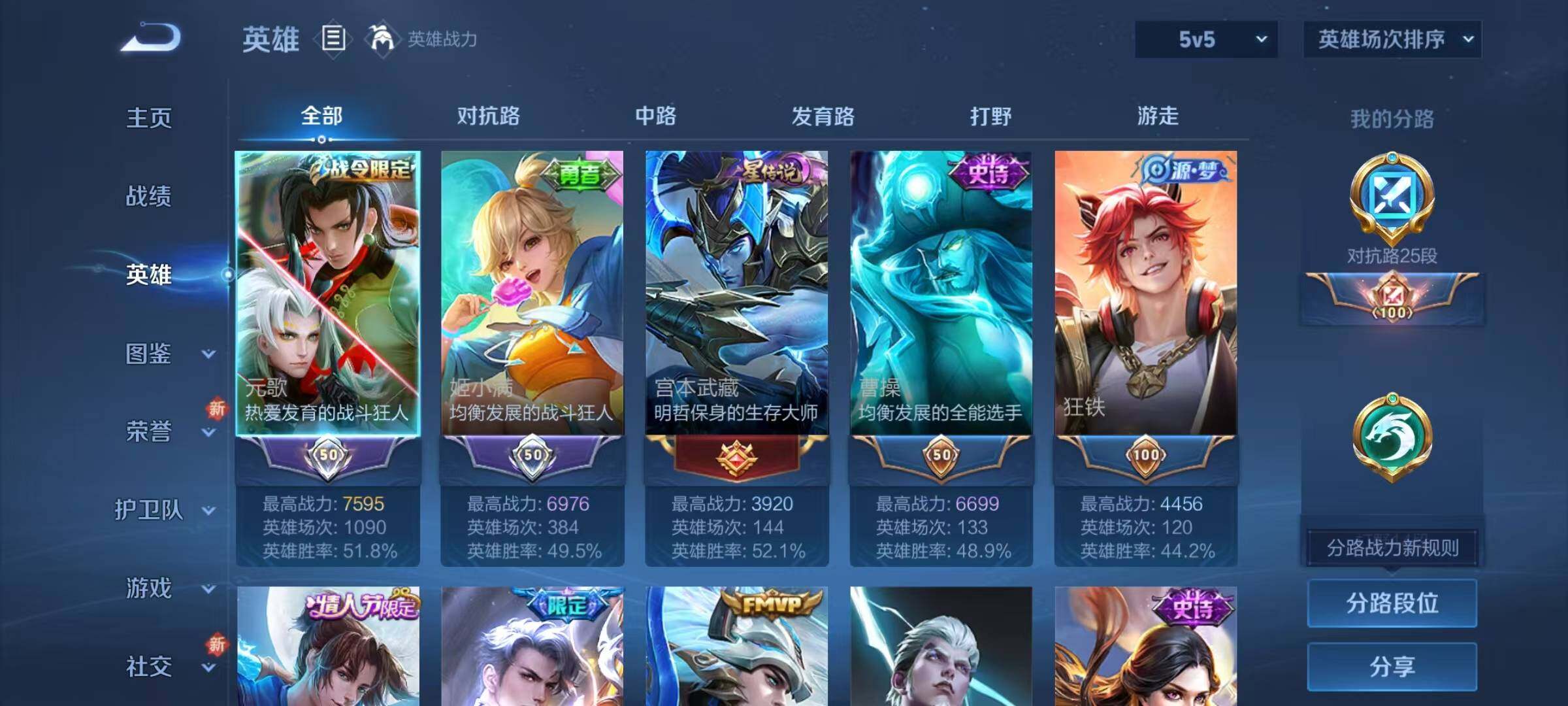 WZJZ425685王者荣耀账号详情图4