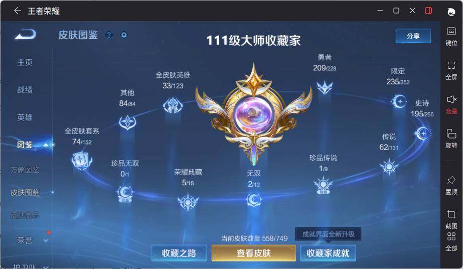 WZLX464402王者荣耀账号详情图14