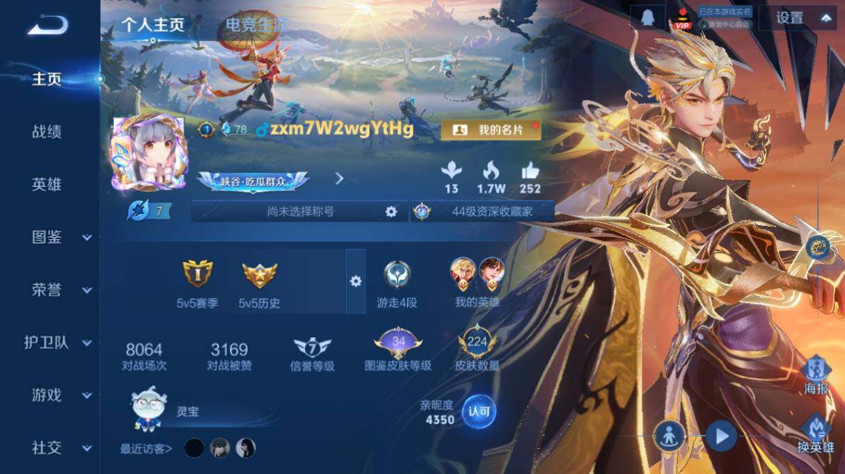 WZ033483216王者荣耀账号详情图9 WZ033483216王者荣耀账号详情图9