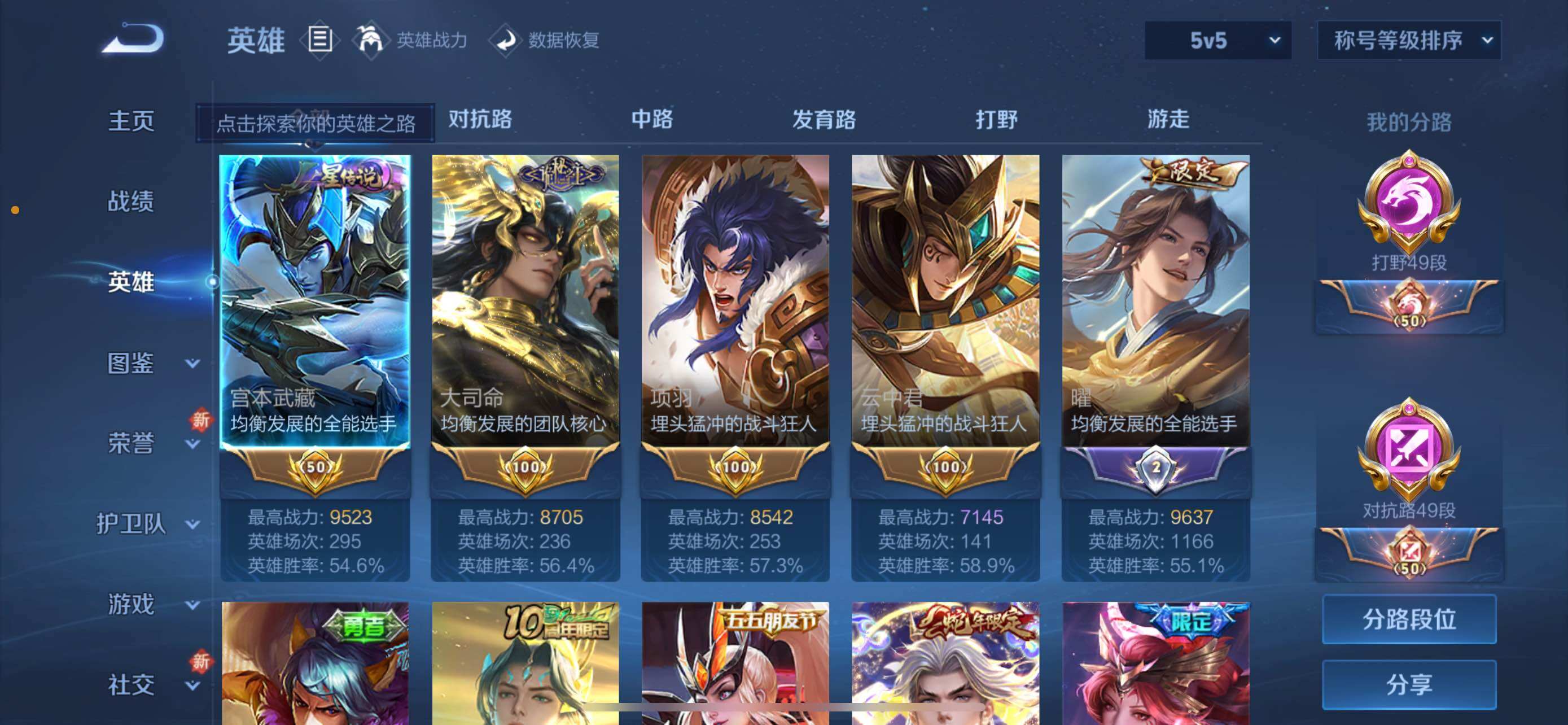 WZCMW425504王者荣耀账号详情图3