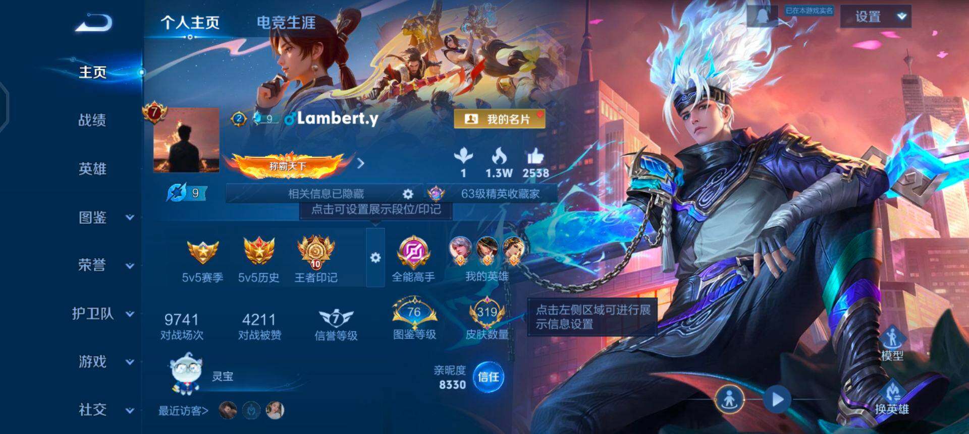 WZQM45893王者荣耀账号详情图3