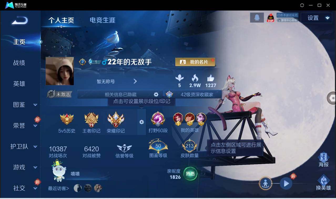 WZCMW3482619王者荣耀账号详情图2