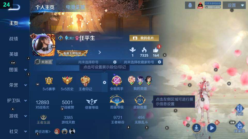 WZ033483534王者荣耀账号详情图8 WZ033483534王者荣耀账号详情图8