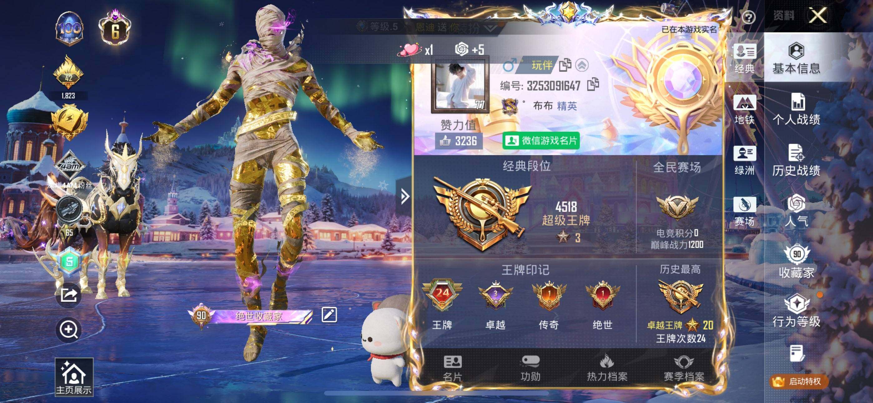 HPCMW4112419和平精英账号详情图2