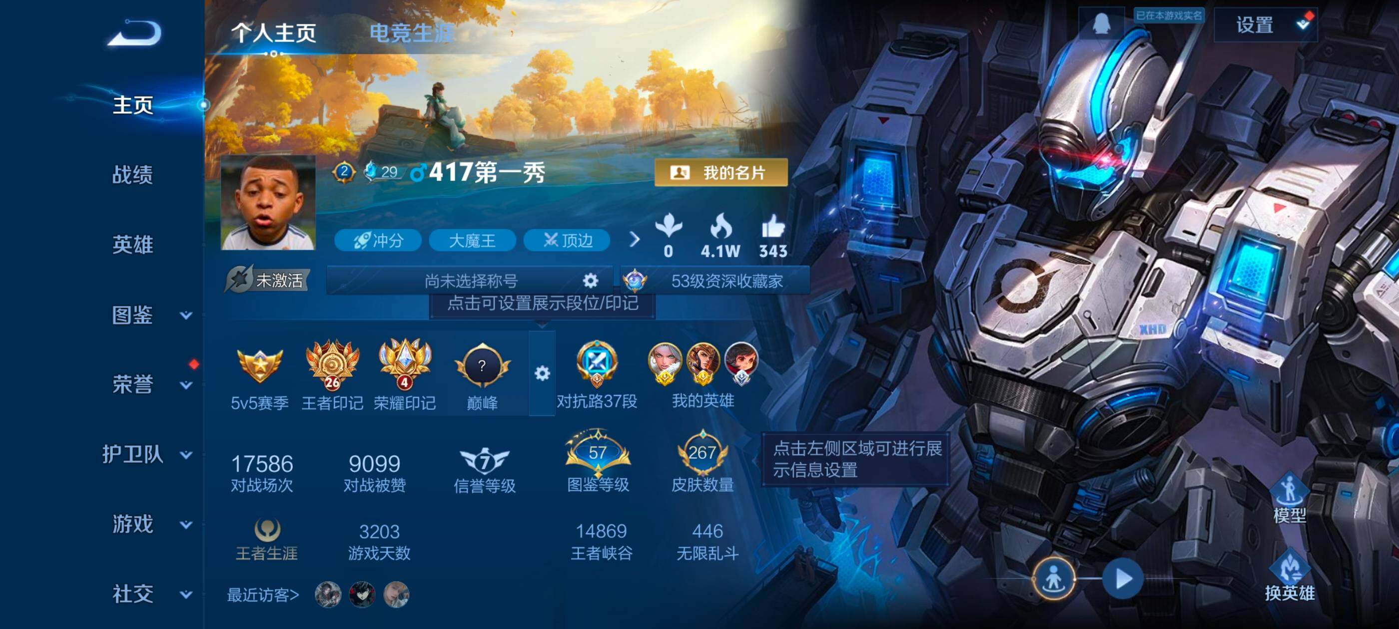 WZDN437566王者荣耀账号详情图2 WZDN437566王者荣耀账号详情图2