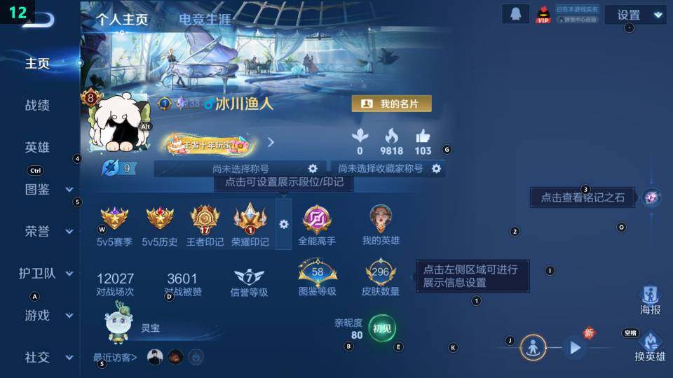 WZ033483325王者荣耀账号详情图9