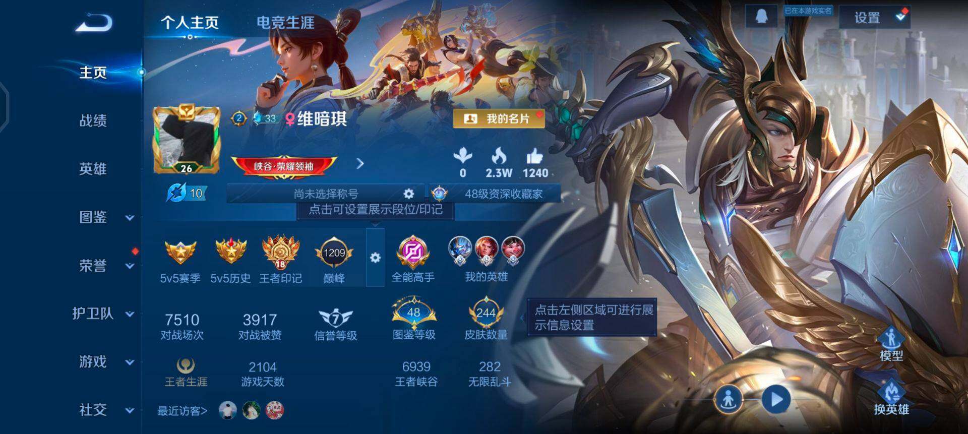 WZQM440560王者荣耀账号详情图3