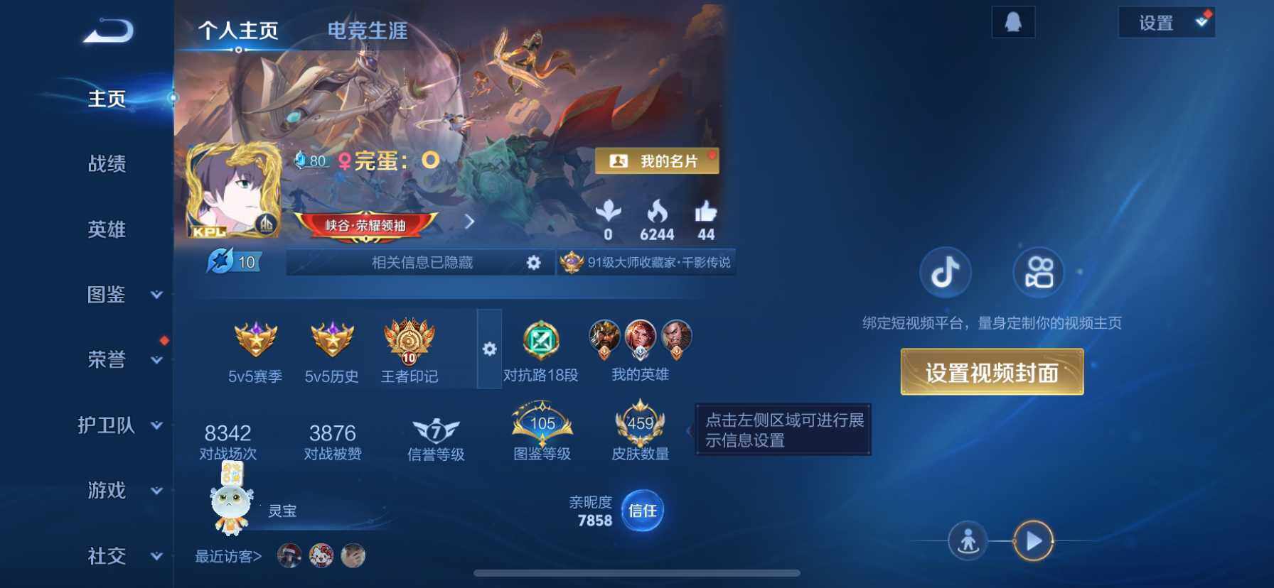 WZDN3482910王者荣耀账号详情图2