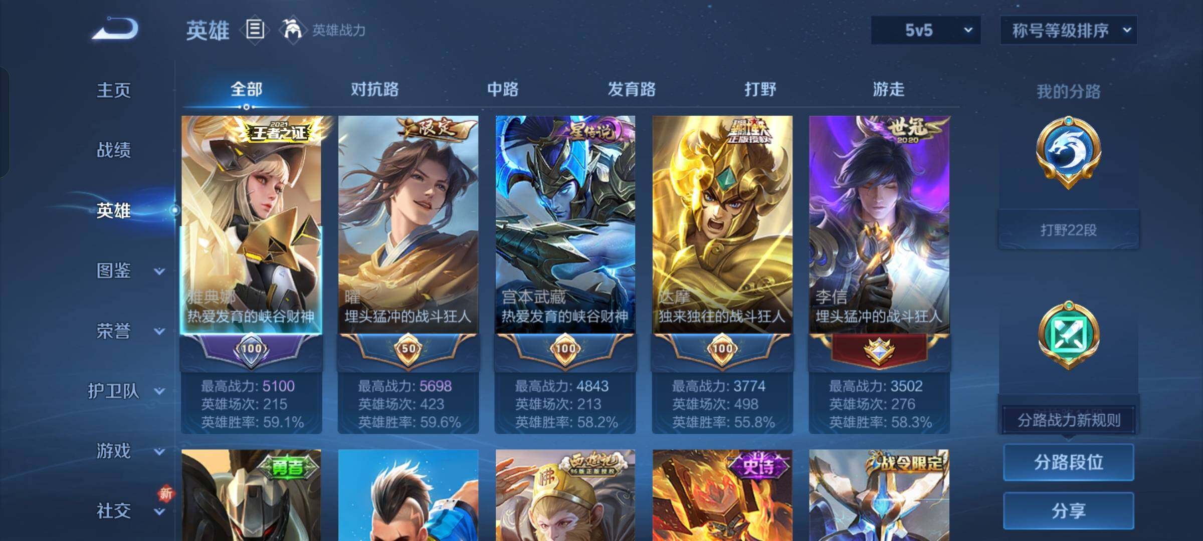 WZCMW425708王者荣耀账号详情图3
