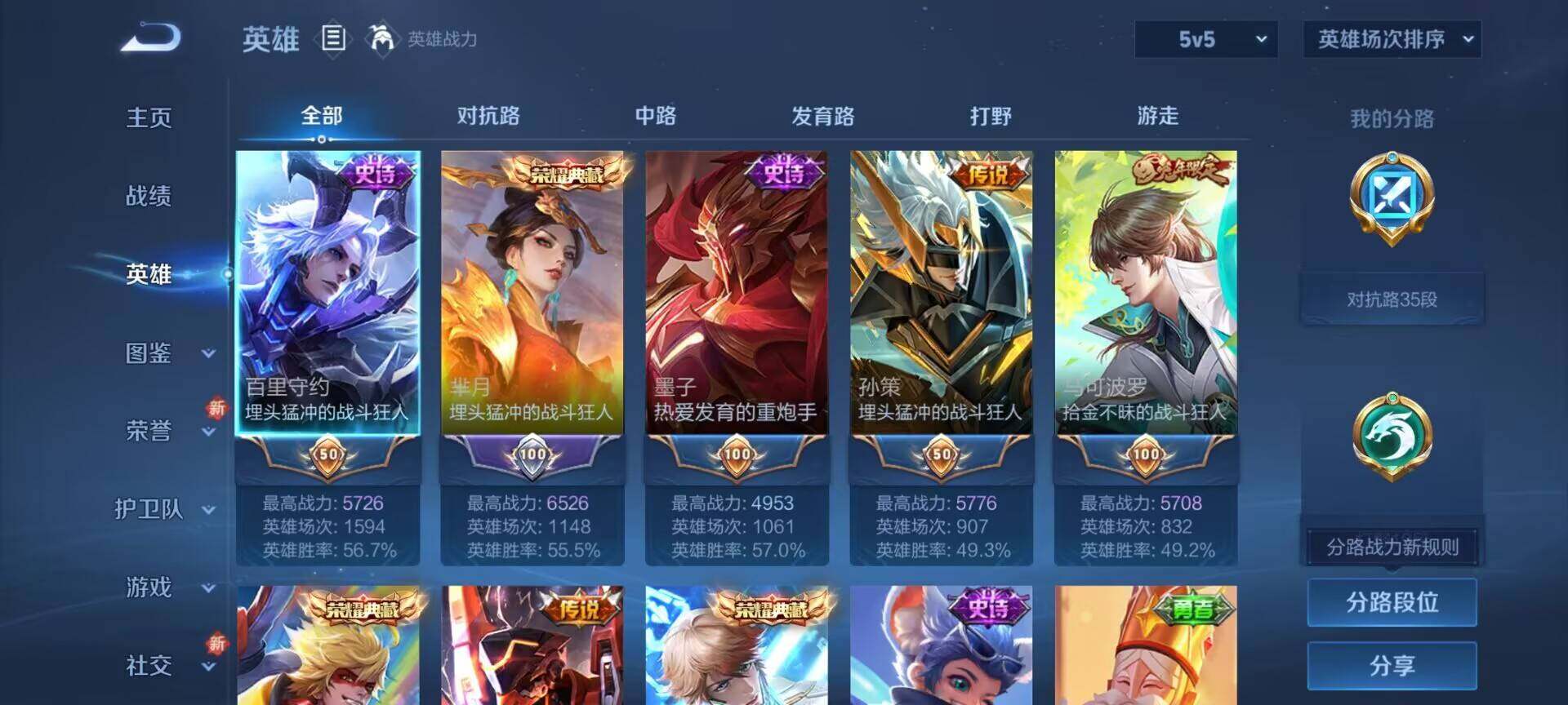 WZDN431354王者荣耀账号详情图5