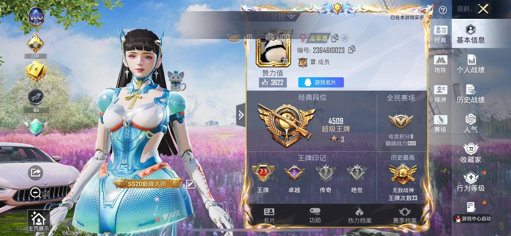 HPCMW417104和平精英账号详情图2