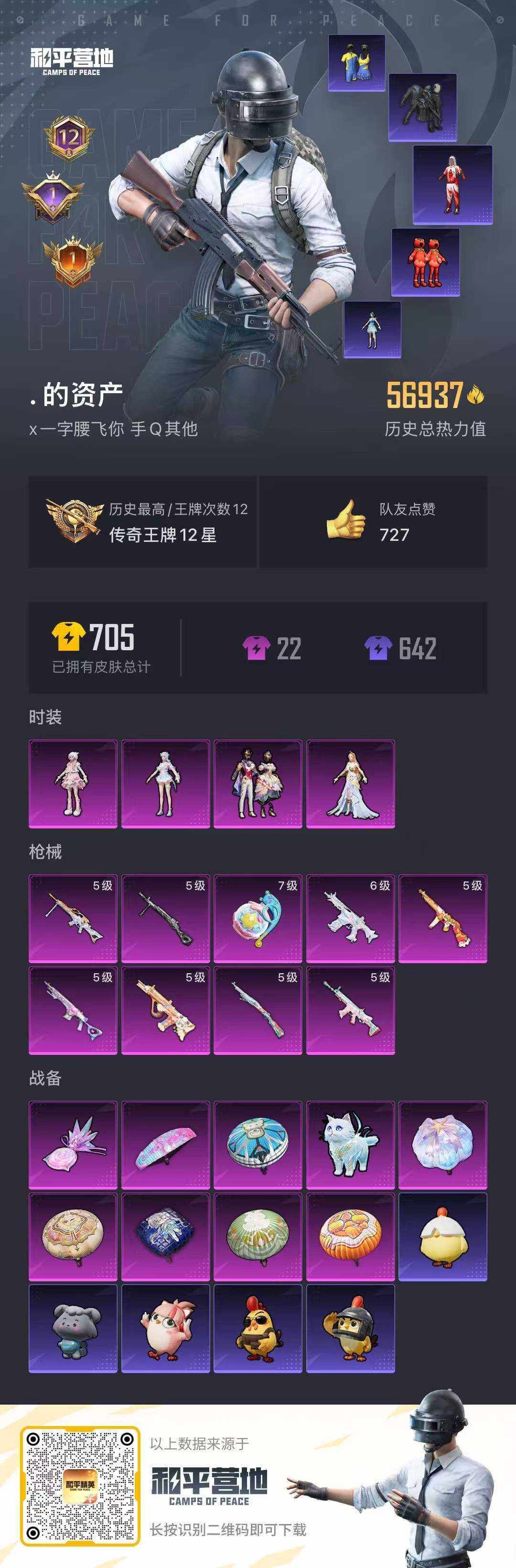 HPQM3455468和平精英账号详情图27