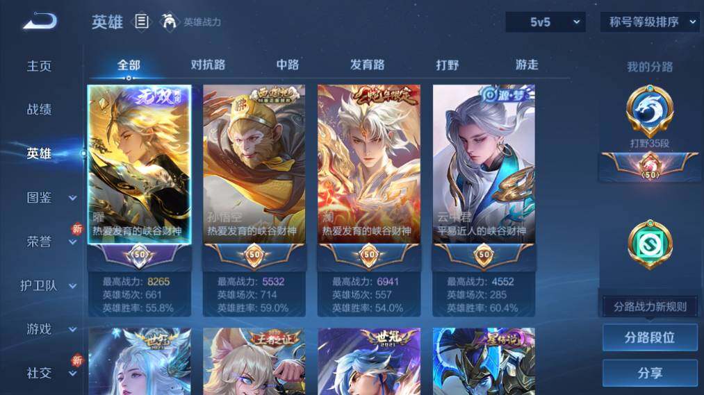 WZ0341637王者荣耀账号详情图8