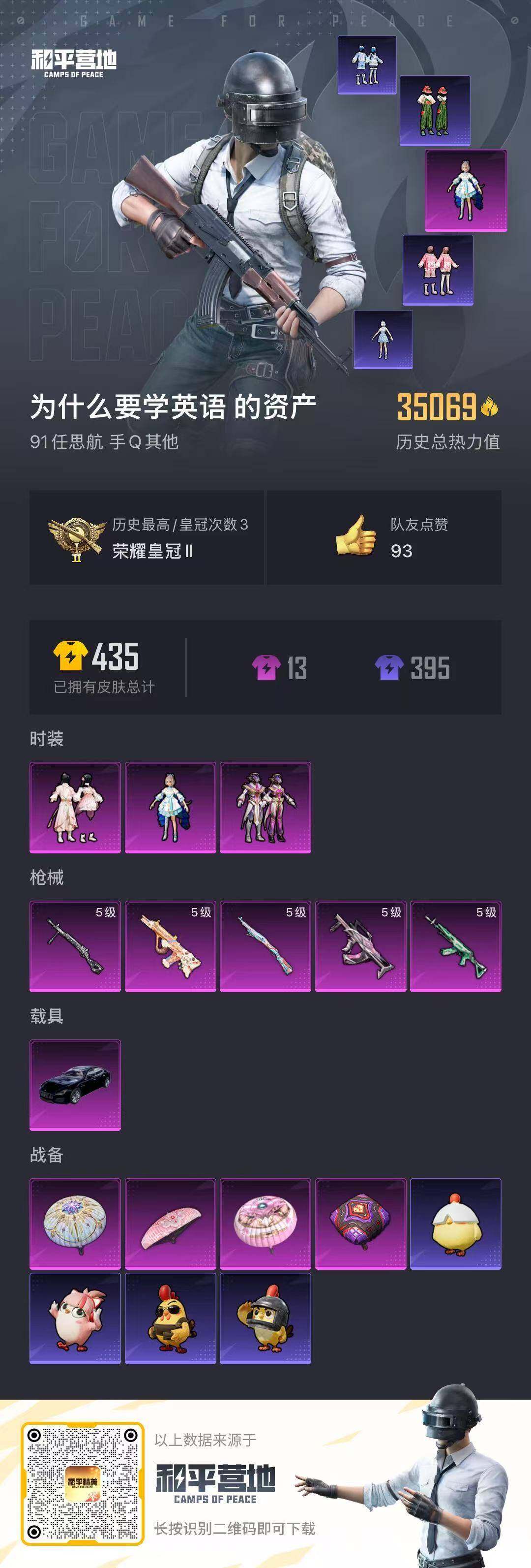 HPCMW3455546和平精英账号详情图14