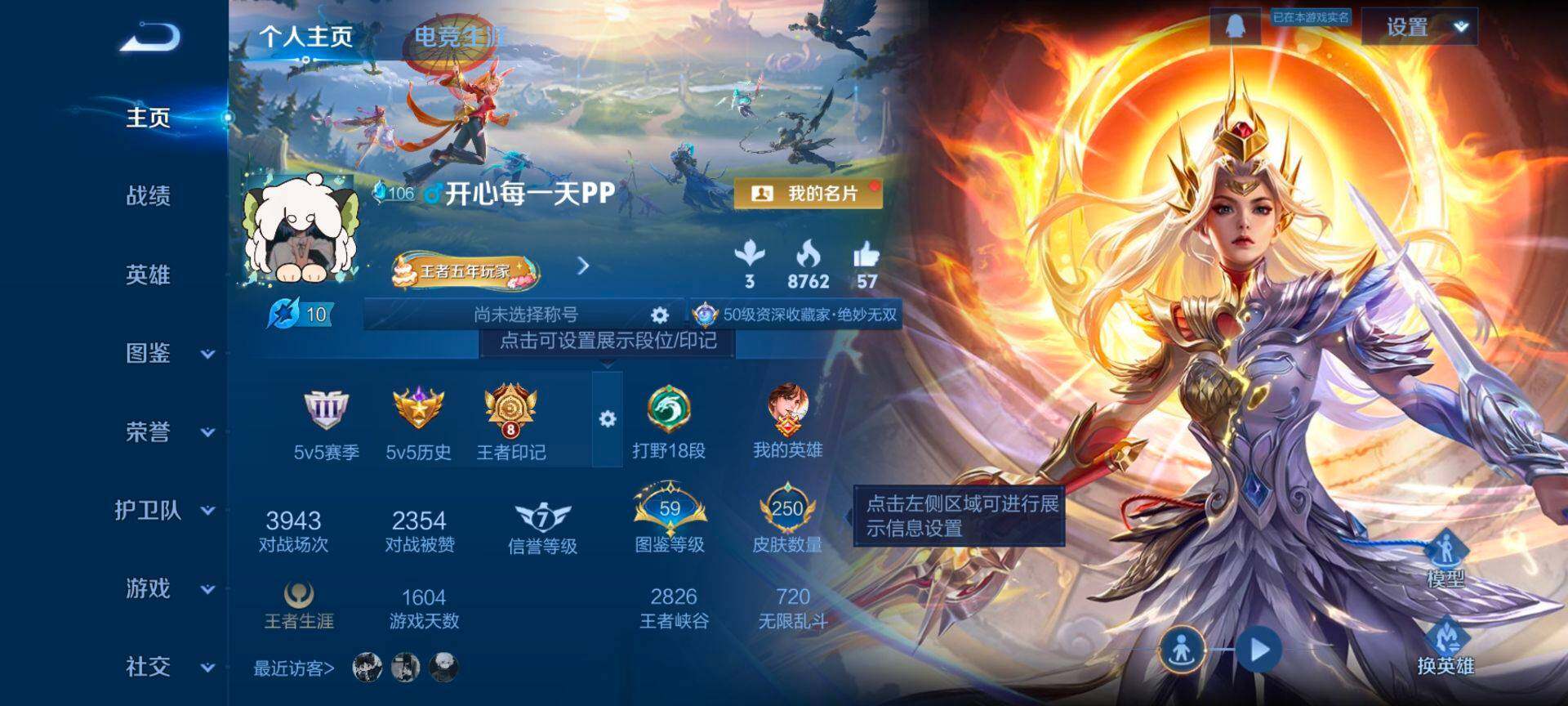 WZQM3483788王者荣耀账号详情图3