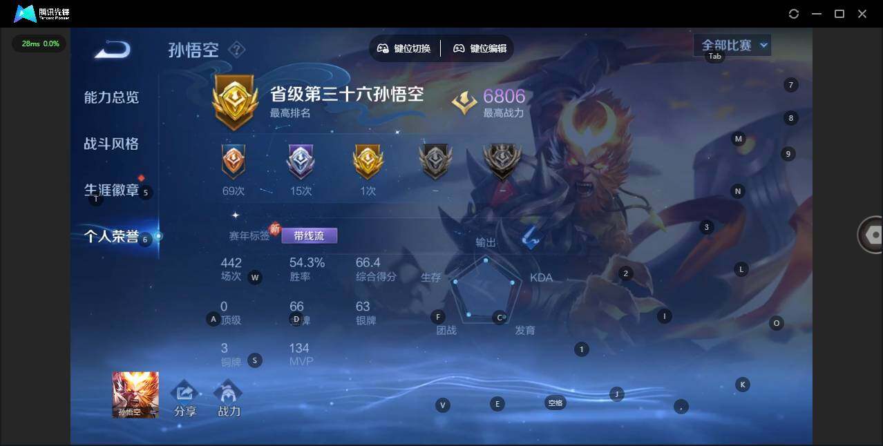 WZCMW4155044王者荣耀账号详情图5 WZCMW4155044王者荣耀账号详情图5