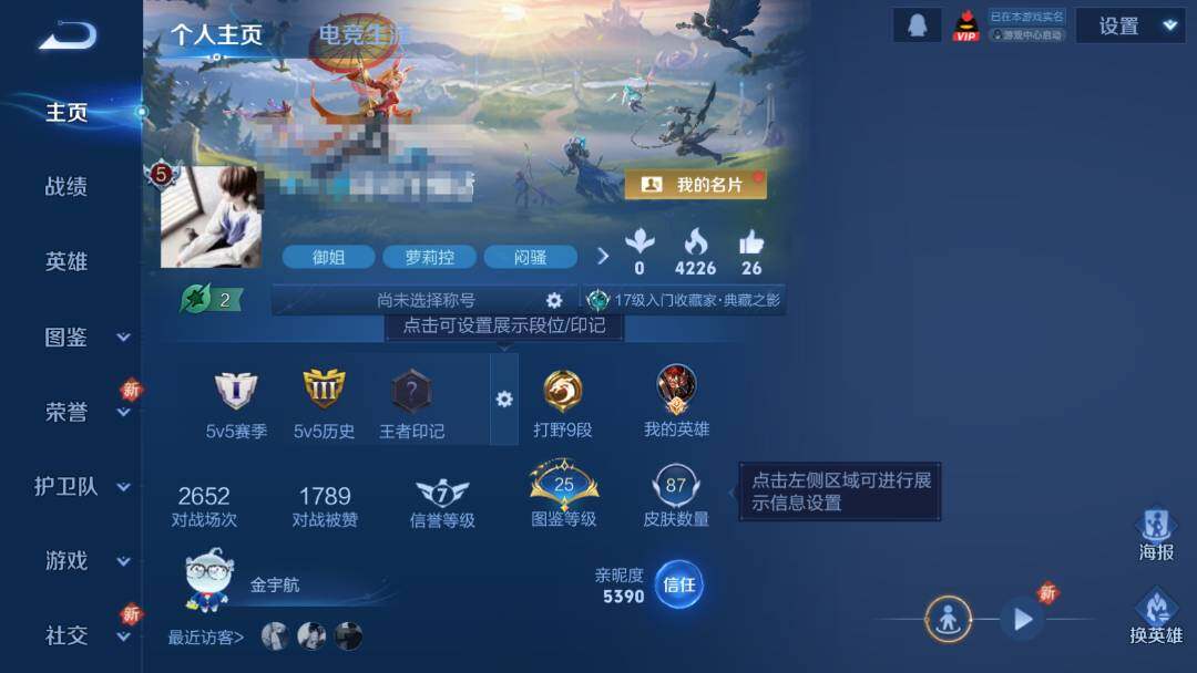 WZQM41704王者荣耀账号详情图5 WZQM41704王者荣耀账号详情图5