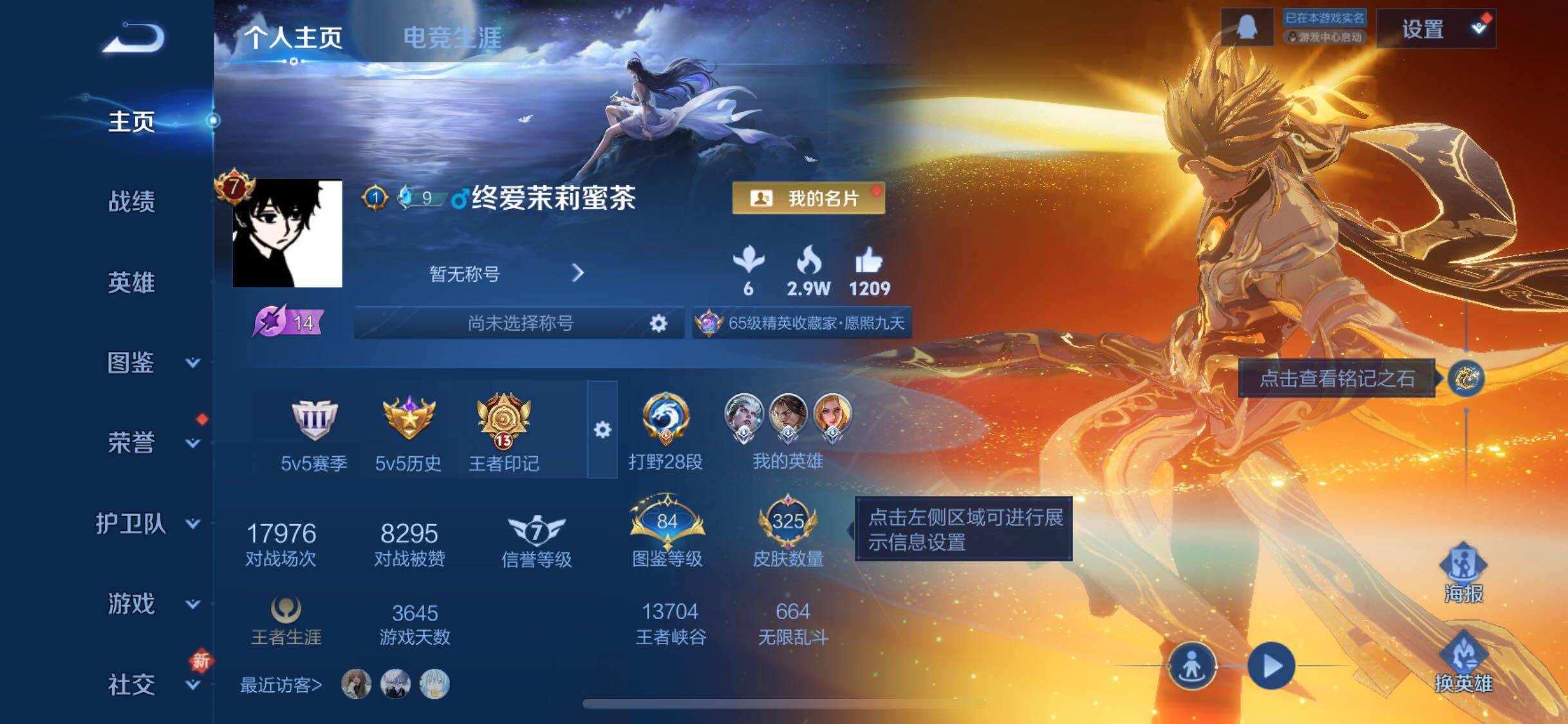 WZCMW425719王者荣耀账号详情图2