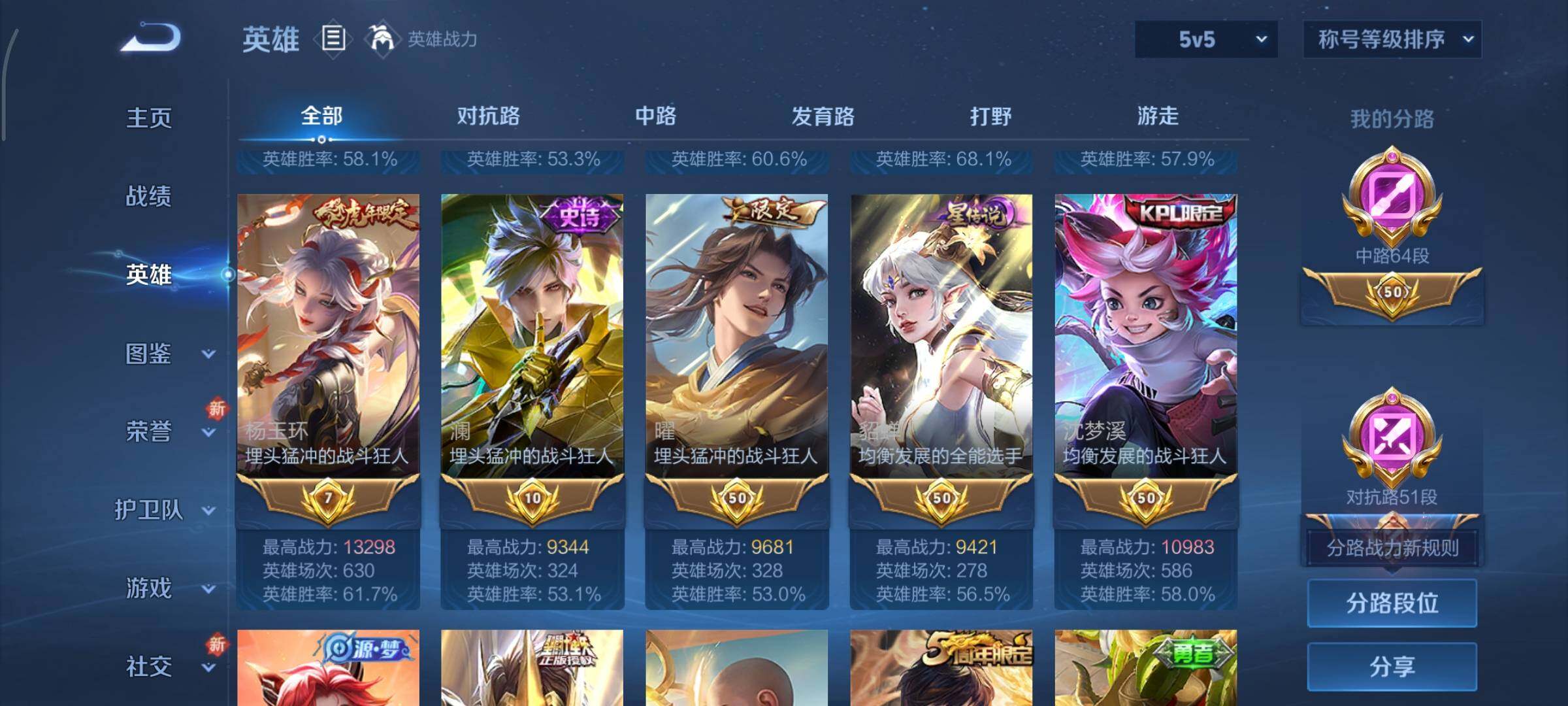 WZCMY45680王者荣耀账号详情图5