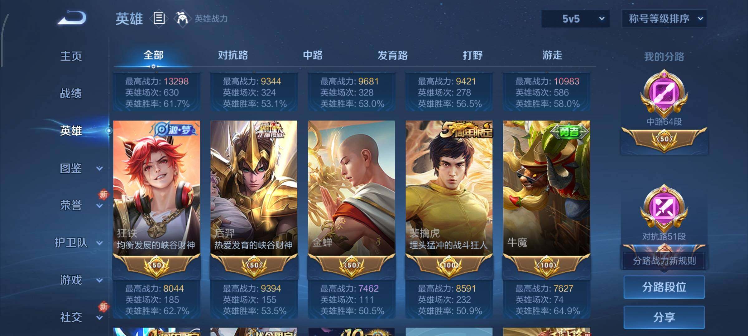 WZCMY45680王者荣耀账号详情图6