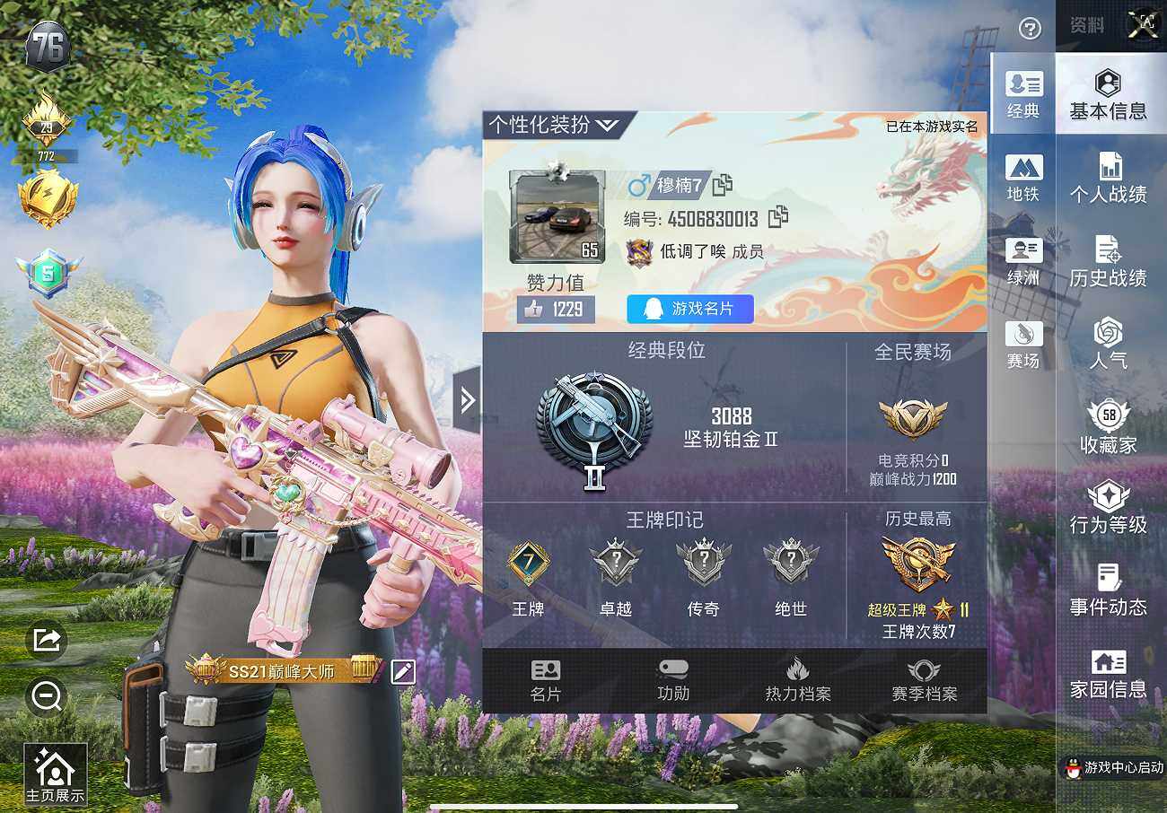 HPQM40853和平精英账号详情图17