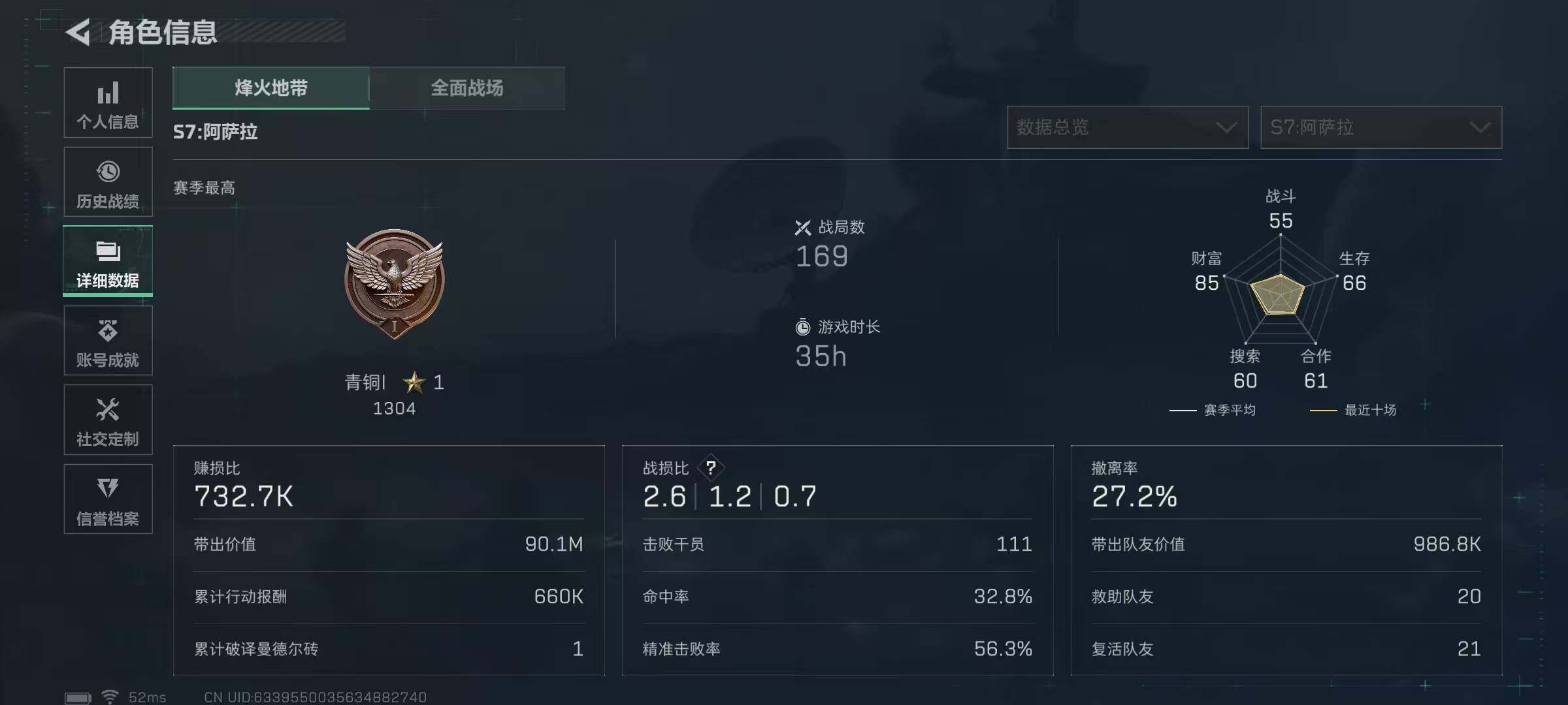 SJZQM44577三角洲行动账号详情图8