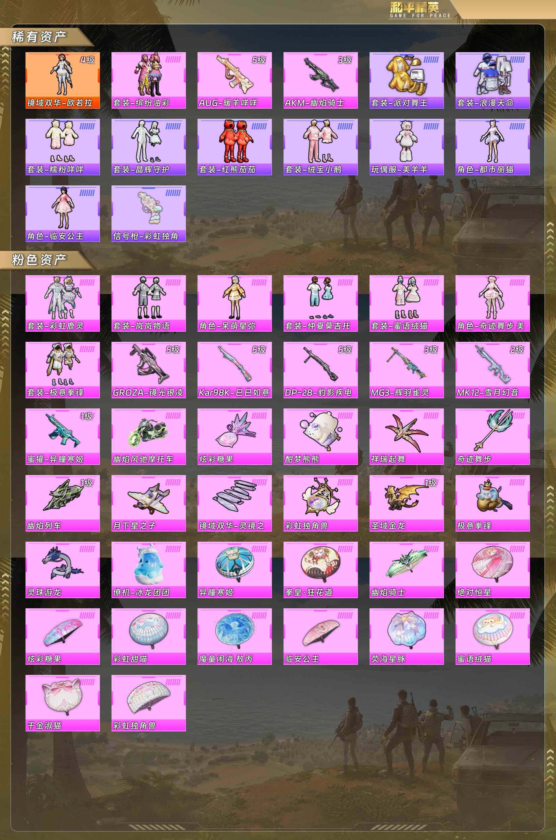 HPCMW4112391和平精英账号详情图4