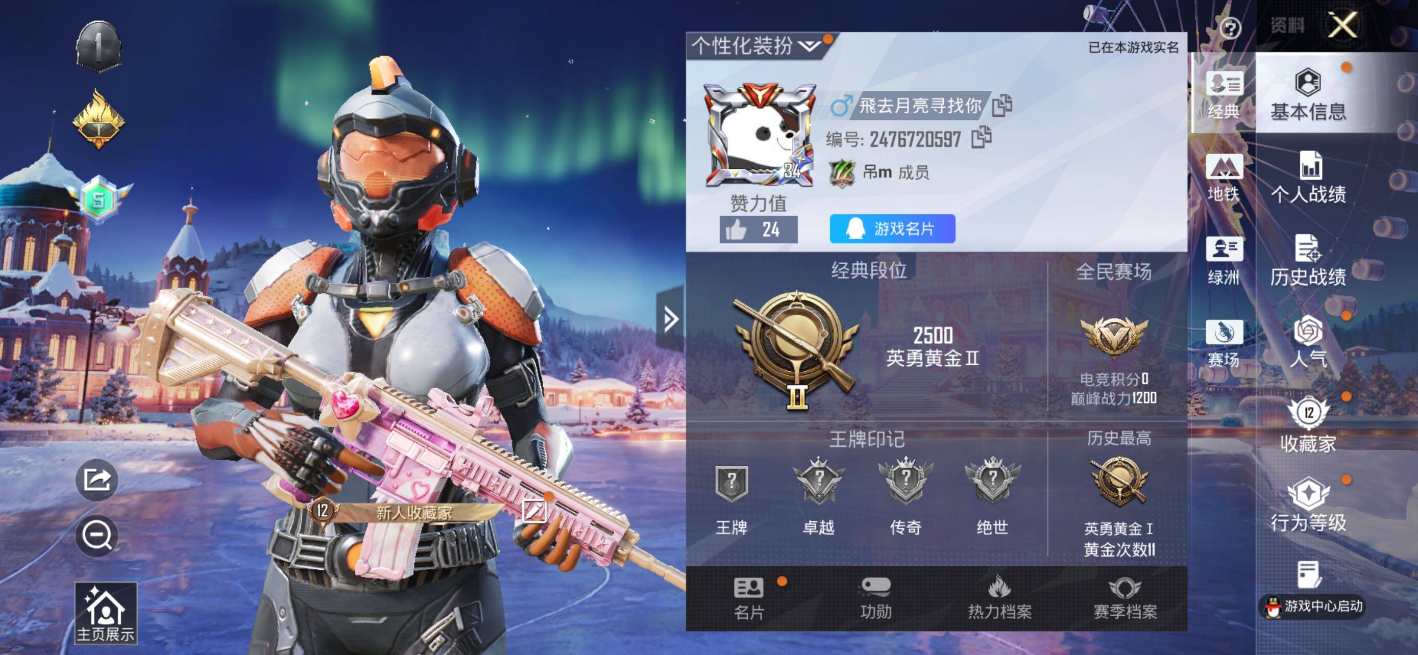 HPLX42428和平精英账号详情图5