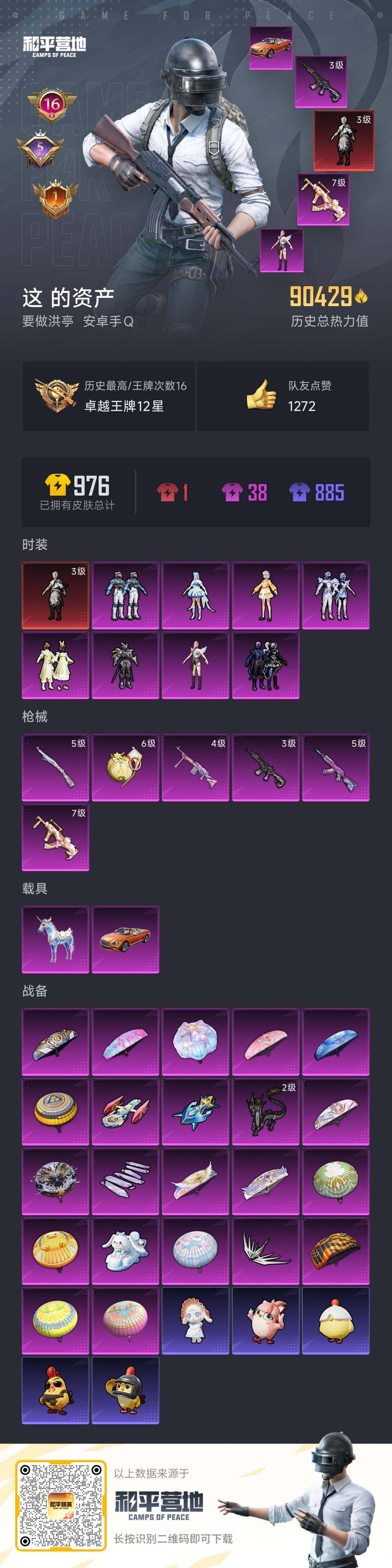 HPLX42388和平精英账号详情图7