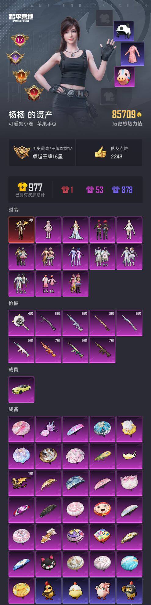 HPQM41129和平精英账号详情图8 HPQM41129和平精英账号详情图8