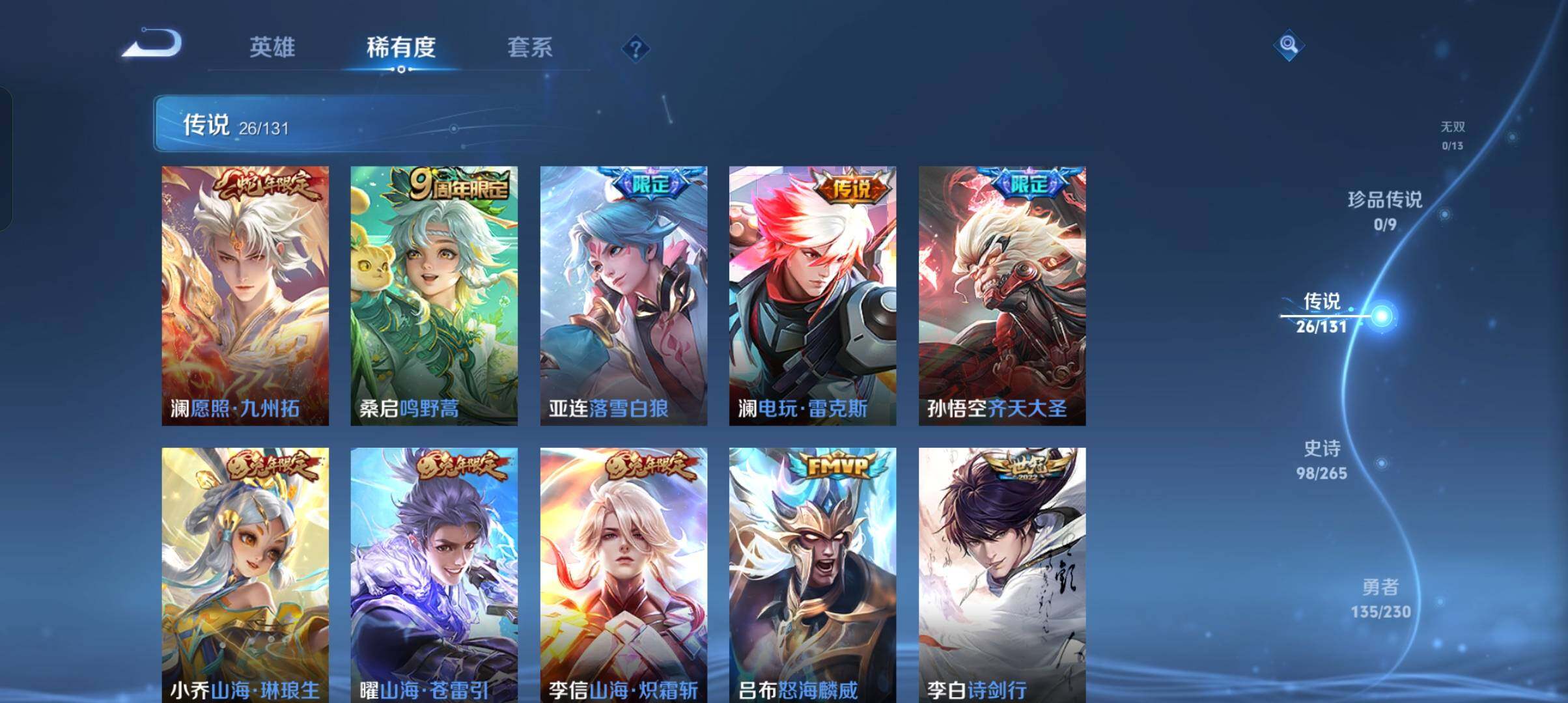 WZCMW4121421王者荣耀账号详情图4 WZCMW4121421王者荣耀账号详情图4