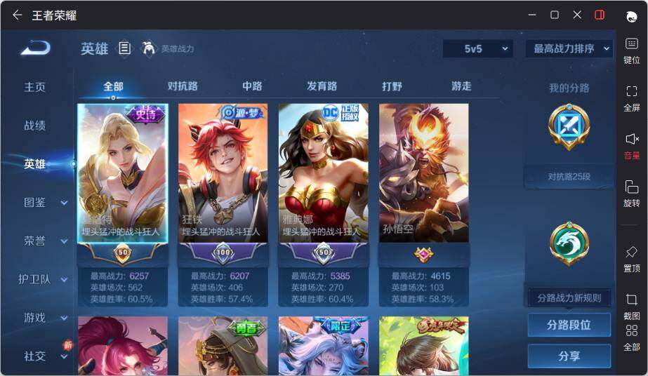 WZLX463048王者荣耀账号详情图7