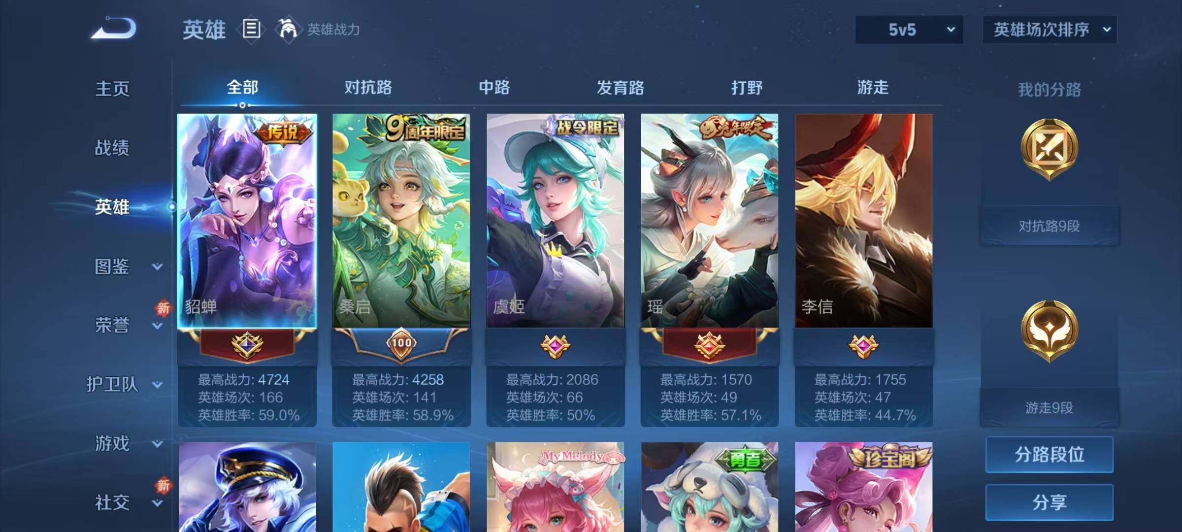 WZJZ421852王者荣耀账号详情图6