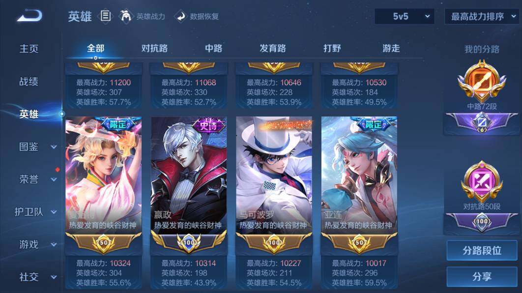 WZ0346013王者荣耀账号详情图11