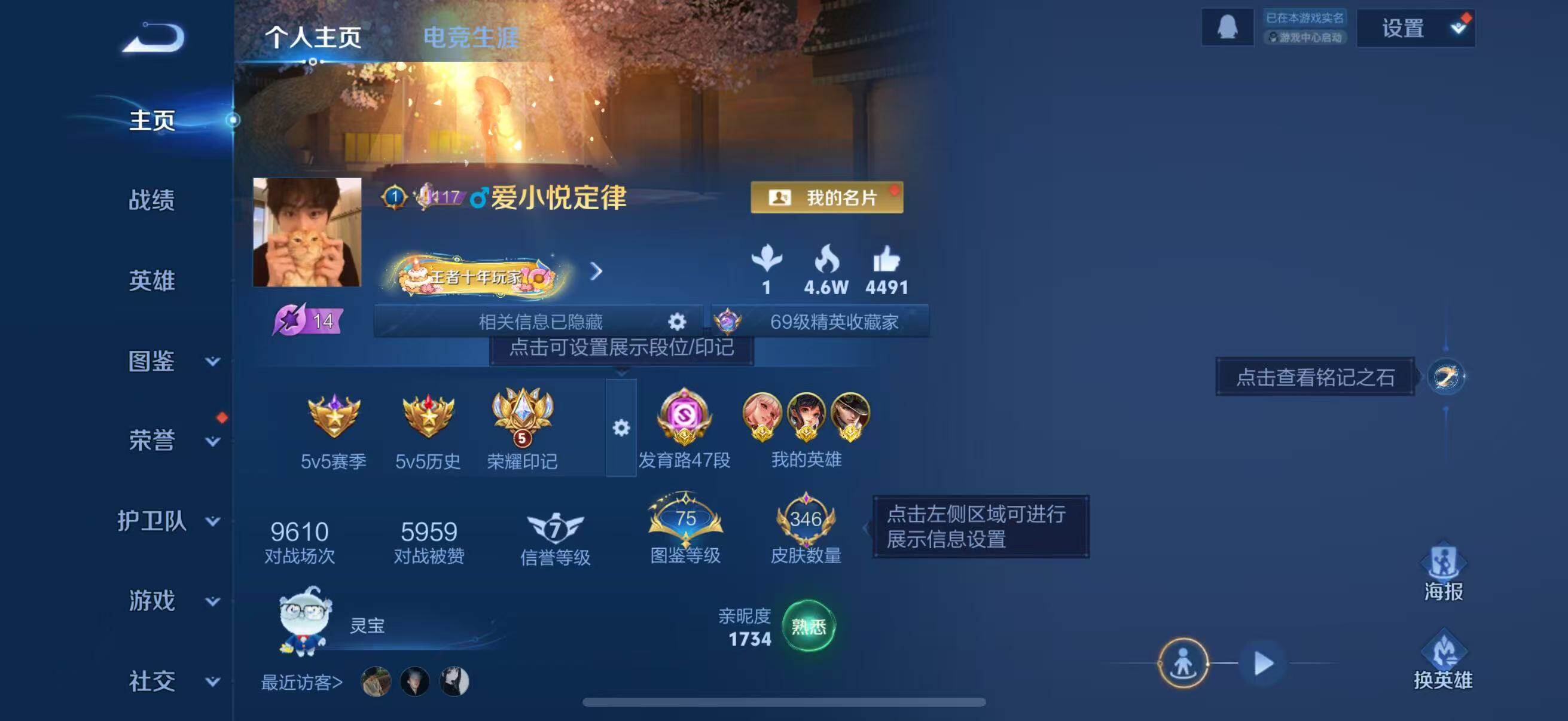 WZJZ46852王者荣耀账号详情图8 WZJZ46852王者荣耀账号详情图8