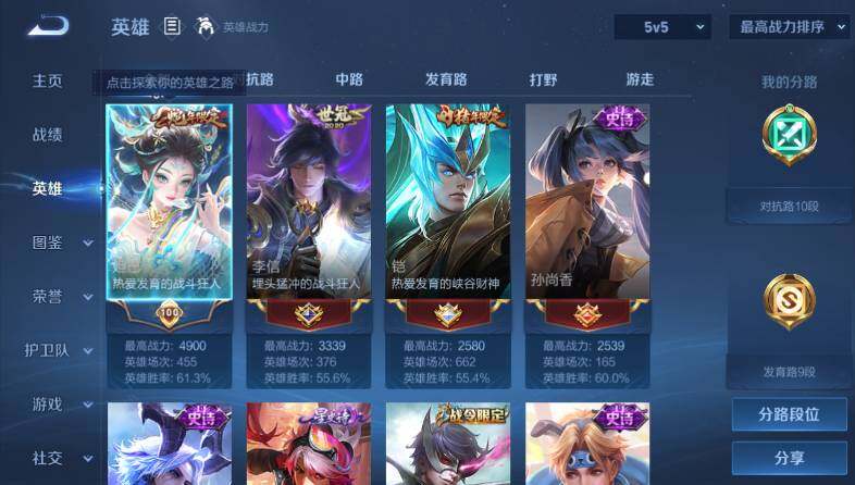 WZ0346108王者荣耀账号详情图10