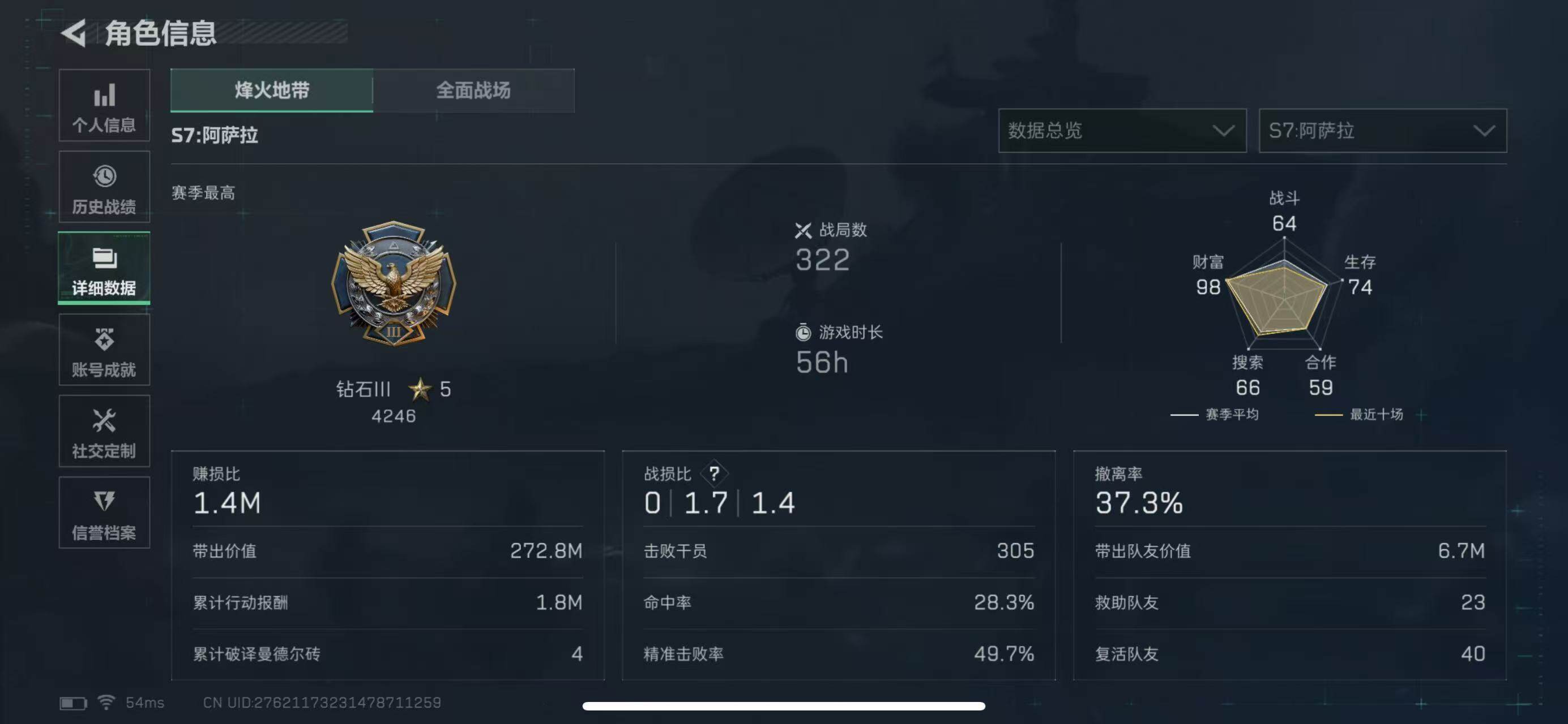 SJZCMW40908三角洲行动账号详情图4