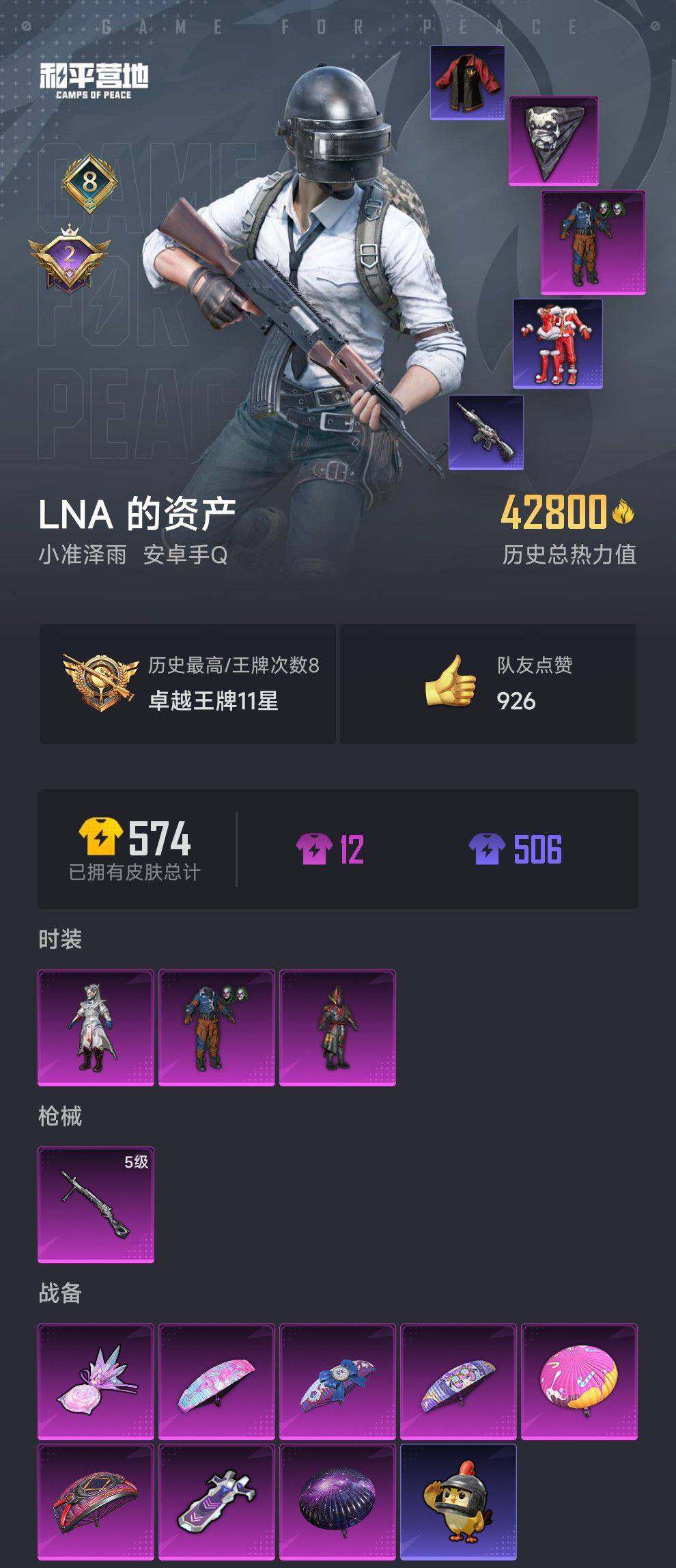 HPCMW43661和平精英账号详情图6