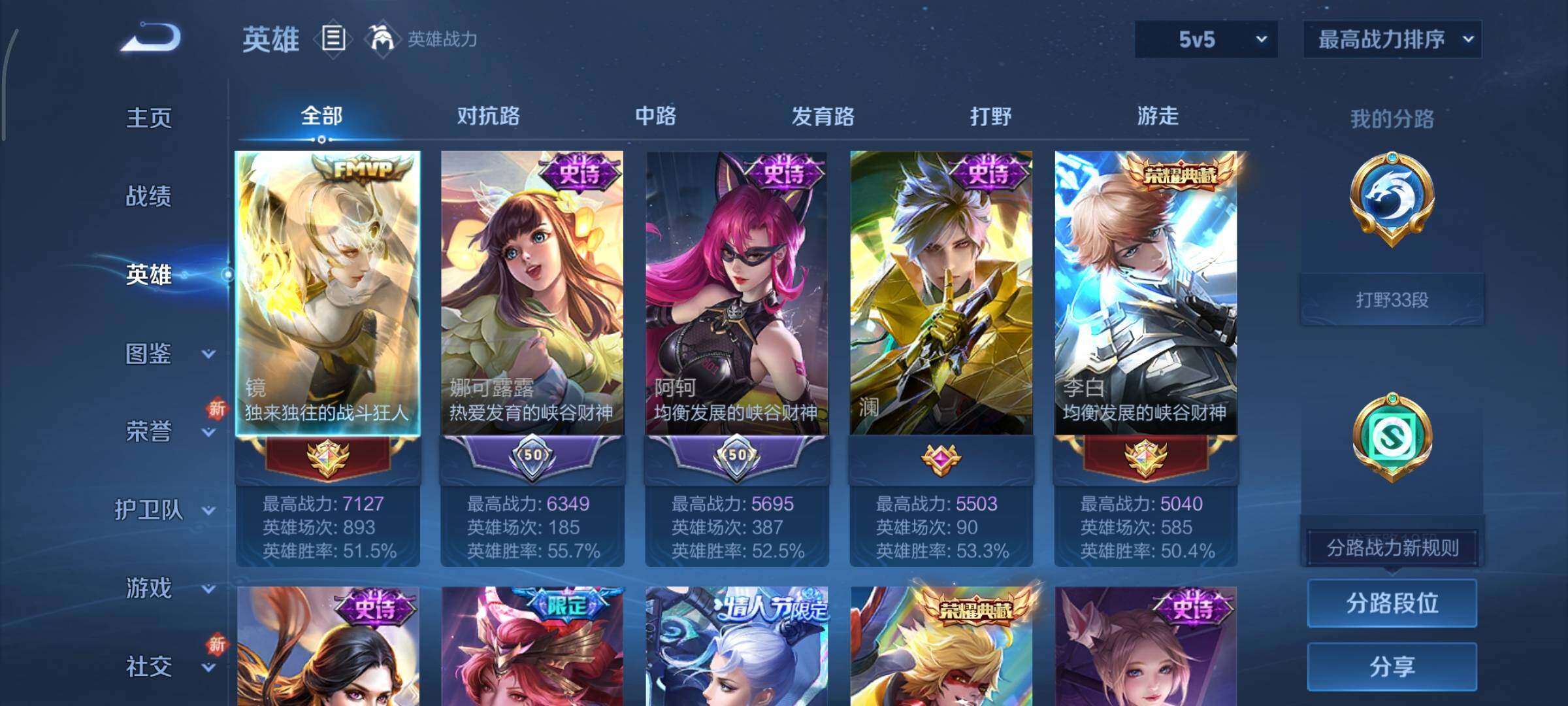 WZCMY47813王者荣耀账号详情图3