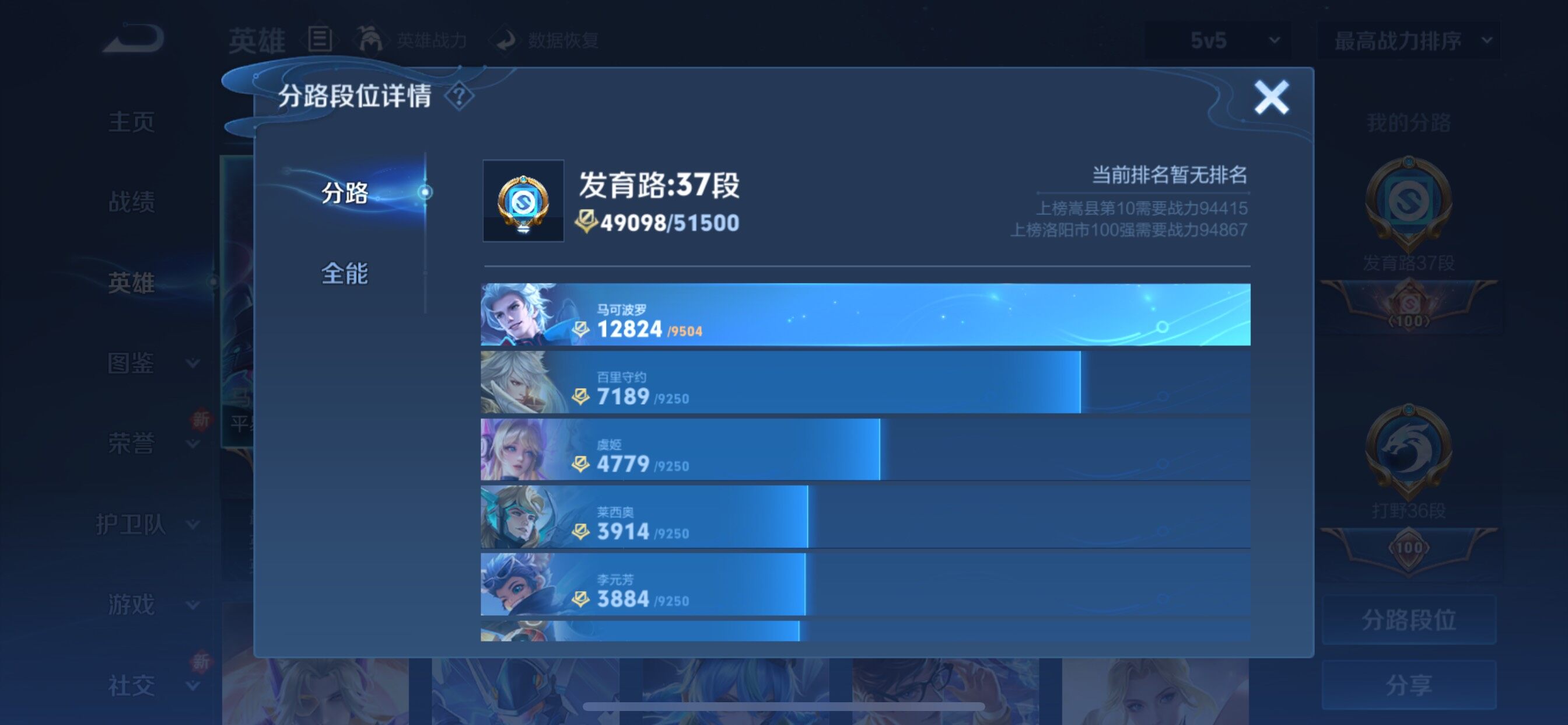 WZCMY47805王者荣耀账号详情图4