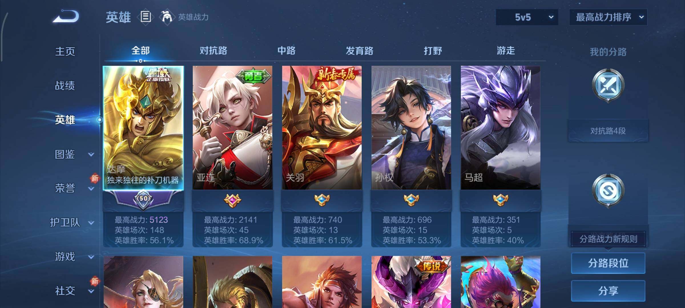 WZCMY47820王者荣耀账号详情图3