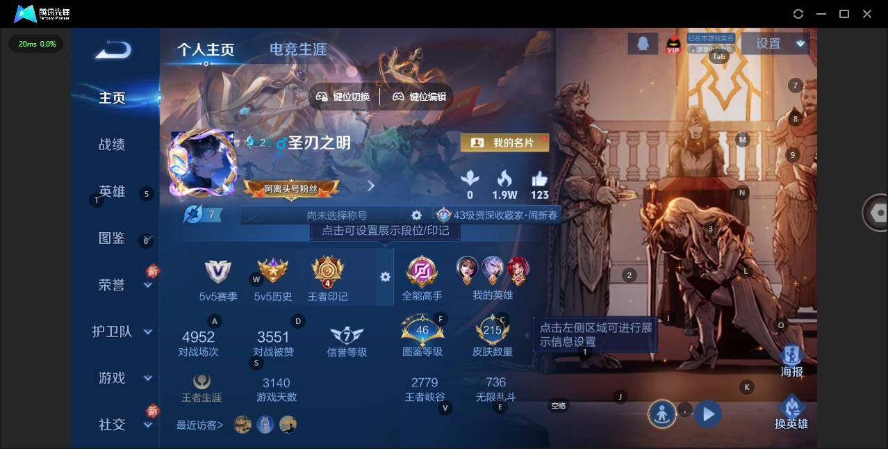 WZLX462995王者荣耀账号详情图7