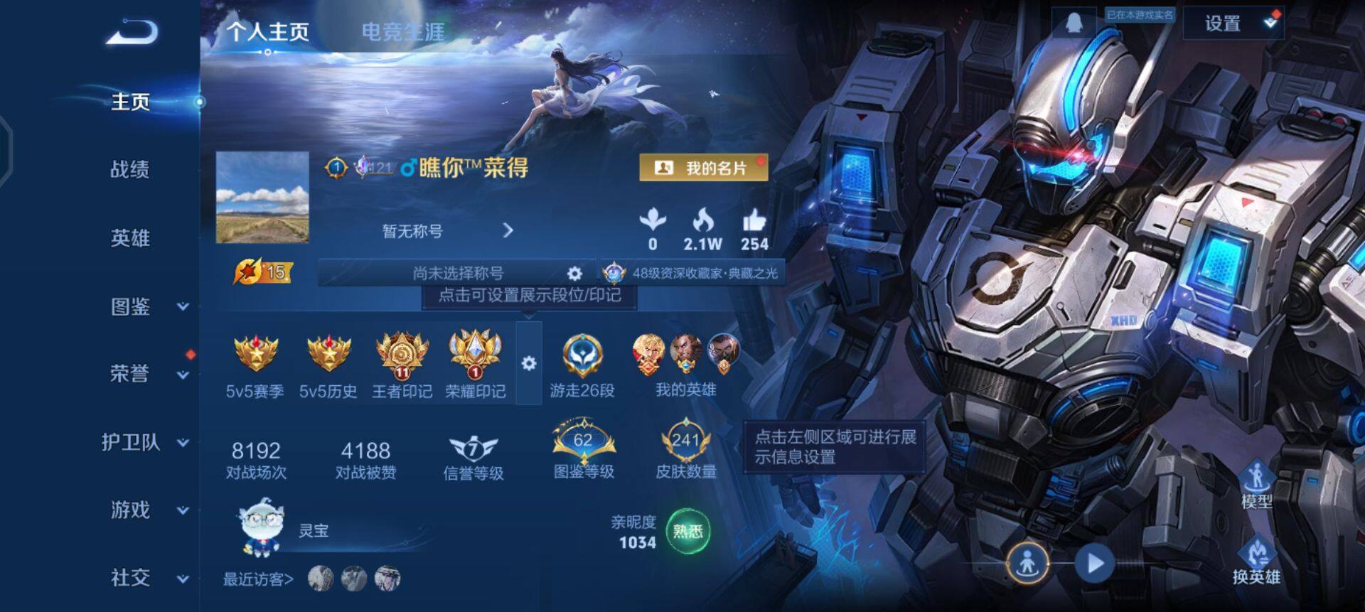 WZQM435410王者荣耀账号详情图3 WZQM435410王者荣耀账号详情图3