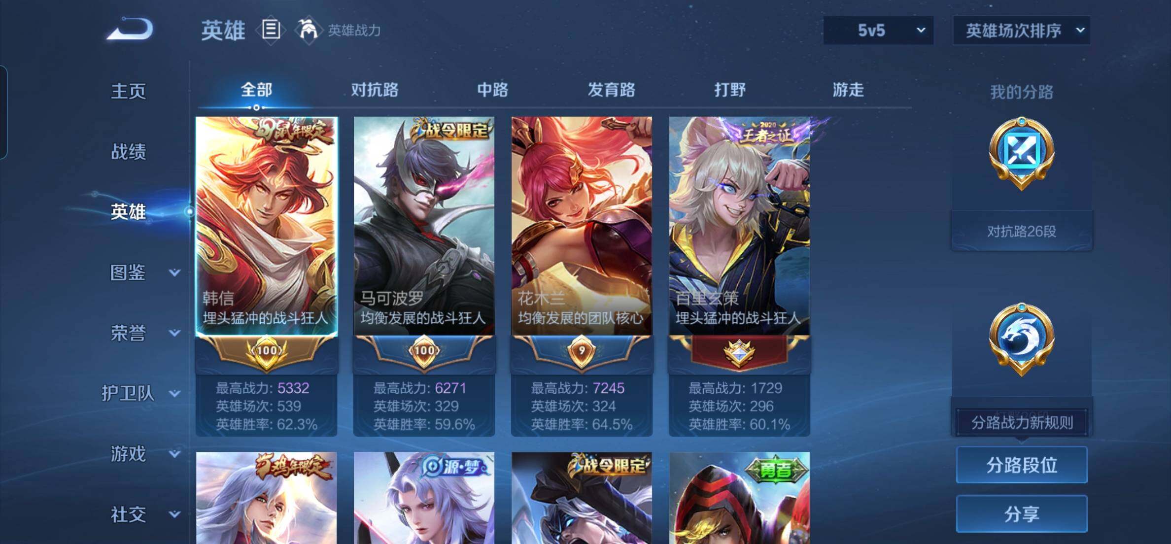 WZKG451324王者荣耀账号详情图11