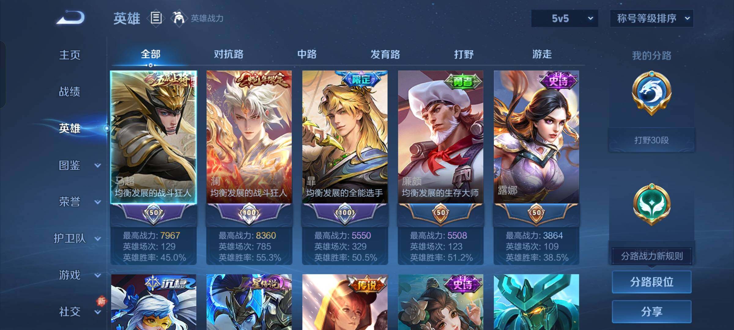 WZCMW425812王者荣耀账号详情图2