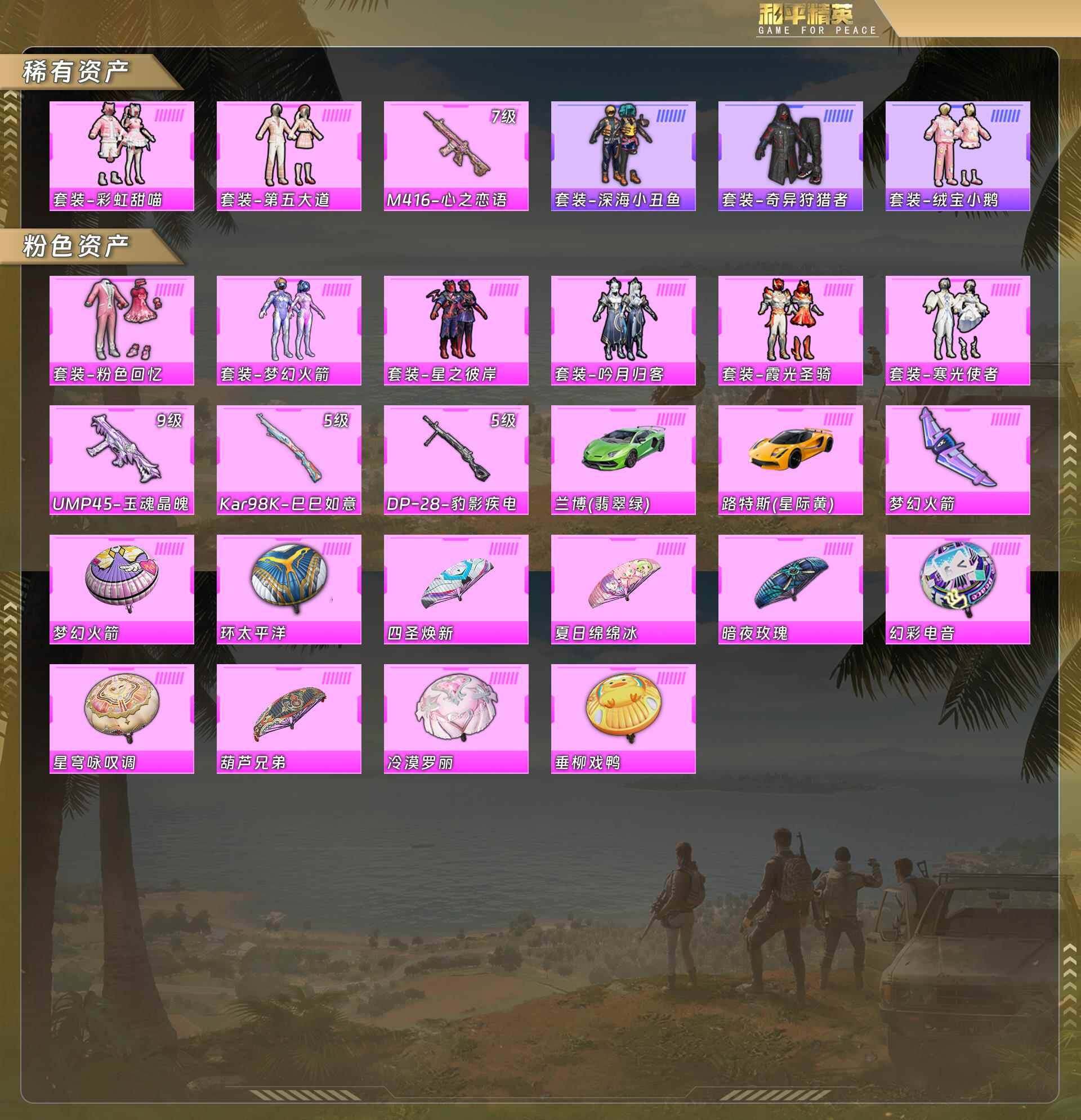 HPQM478216和平精英账号详情图6