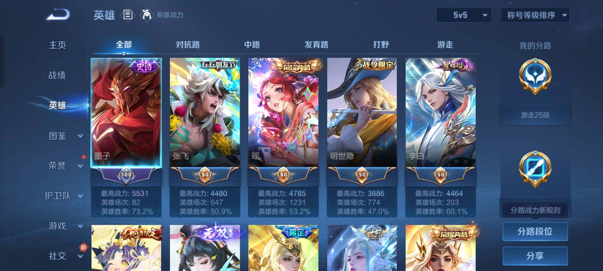 WZCMW425902王者荣耀账号详情图3 WZCMW425902王者荣耀账号详情图3